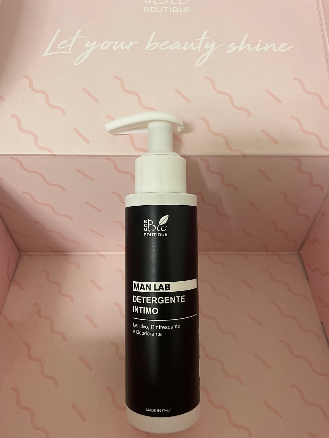 Customer photo review of Man Lab - Detergente Intimo