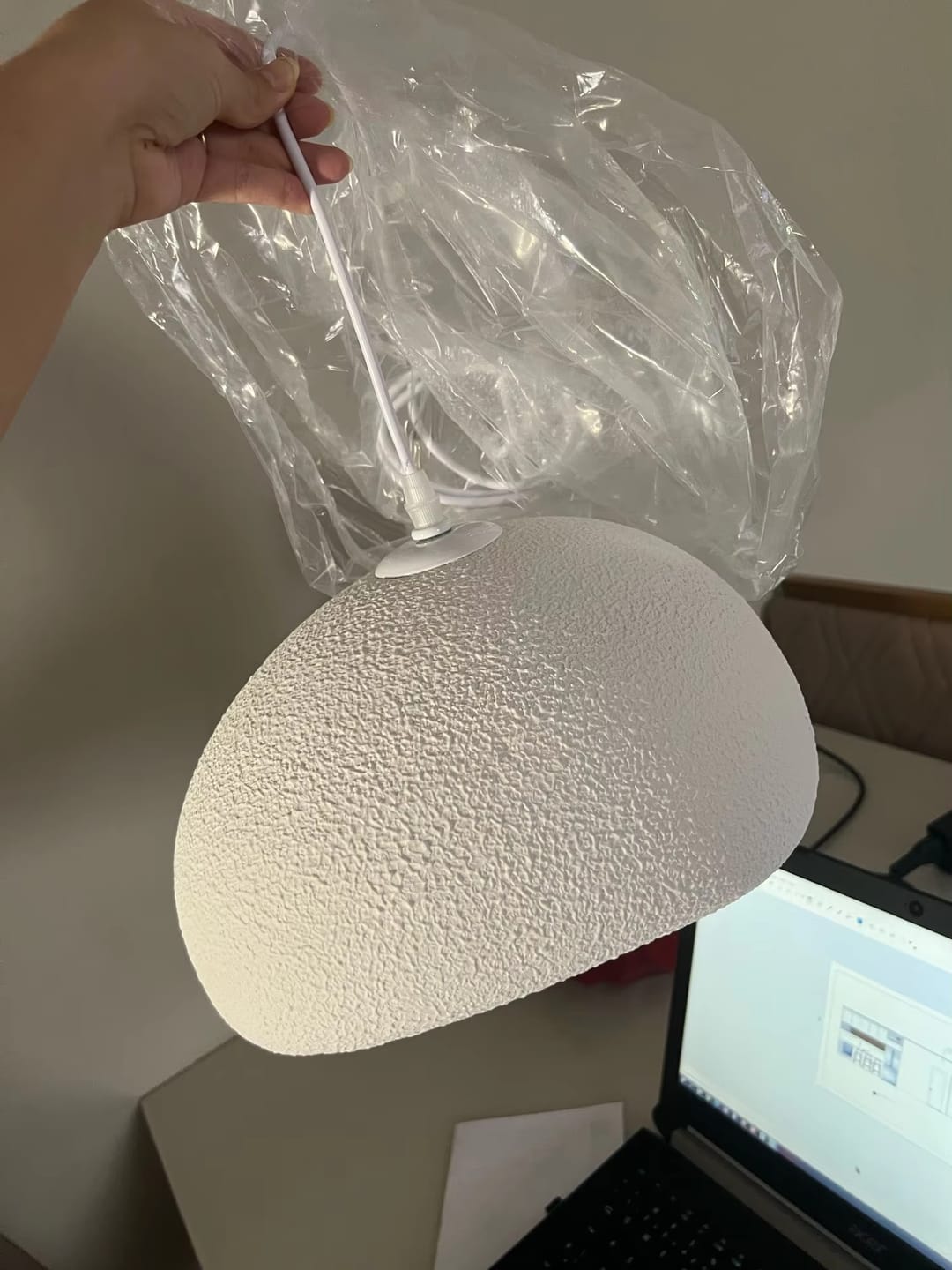 Customer photo review of WOMO Wabi Sabi Pendant Light-WM2061