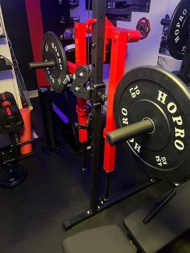 Customer photo review of Rack Mounted Lateral Raise