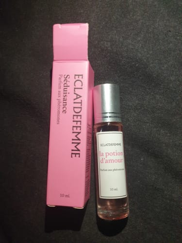 Customer photo review of Elixir Aux Phéromones.