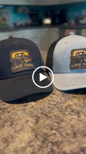 Customer video review of Custom Leather Patches only