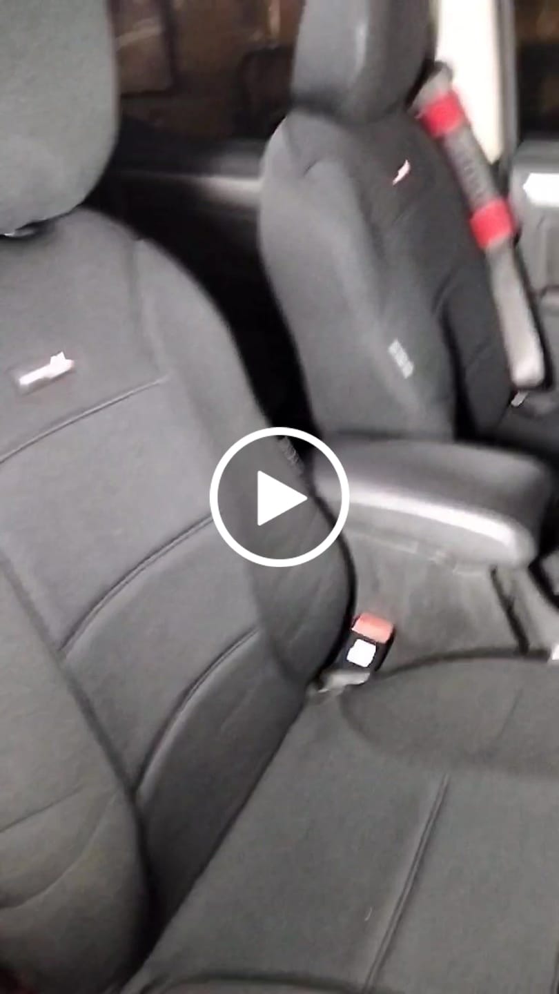 Customer video review of Sharkskin Seat Covers for Holden Colorado RG Dual Cab (06/2012-On)