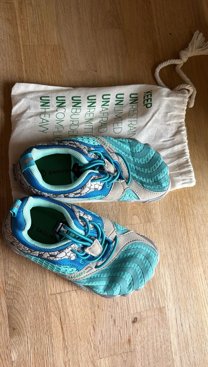 Customer photo review of Niños Vitality Ⅰ - Zapatos Barefoot