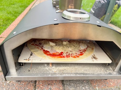 Customer photo review of Burnic pizzaoven Messina houtpellets gestookt | ø 33 cm