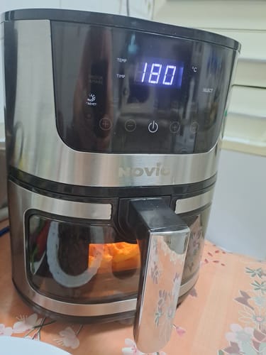 Customer photo review of Air Fryer Novio Grill & Fry