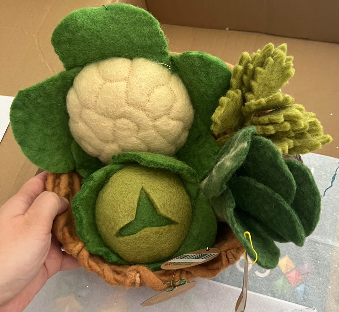 Customer photo review of Felt Cauliflower