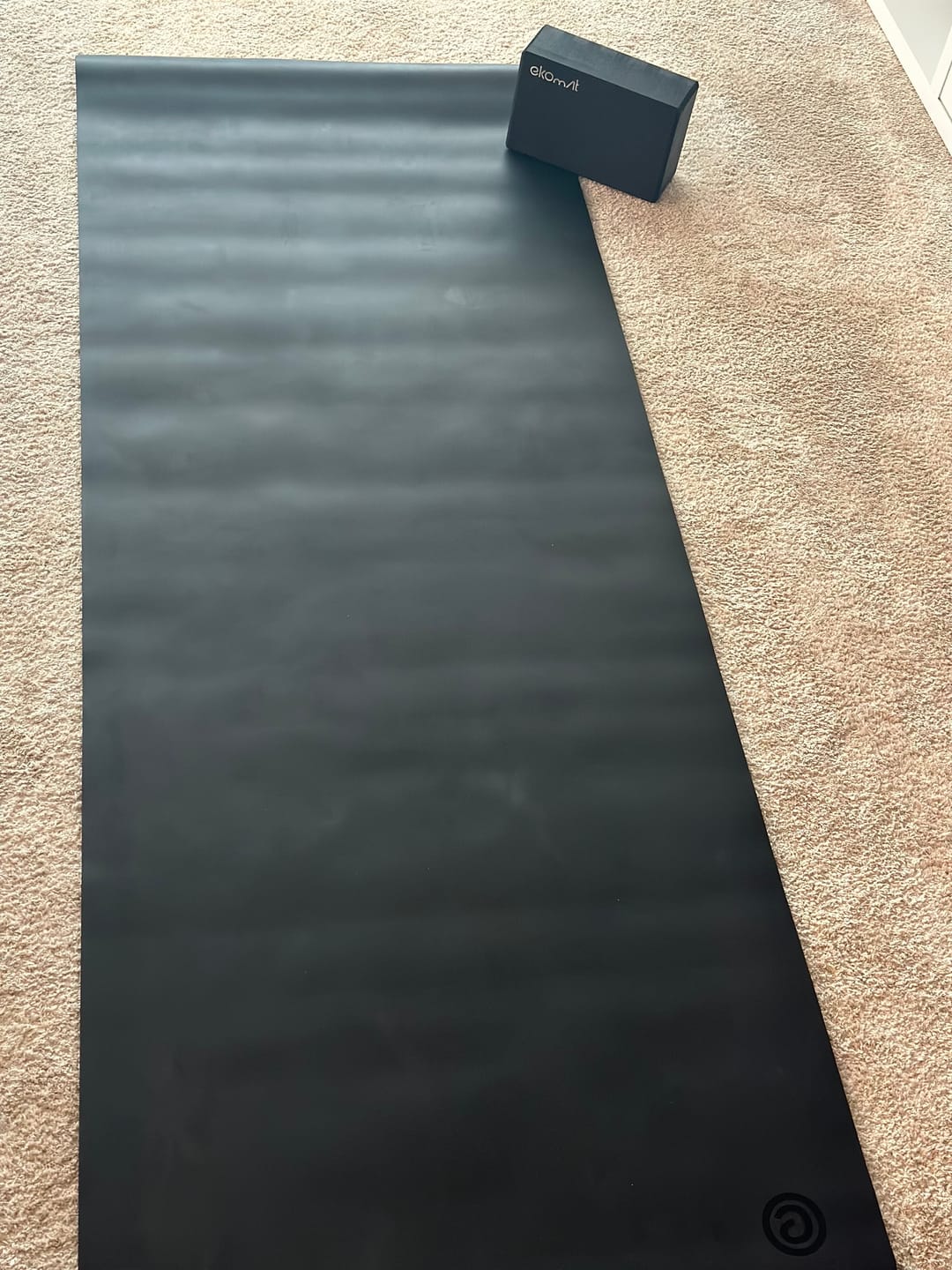 Customer photo review of Tapete de Yoga em PU 4.5mm | Black Mat