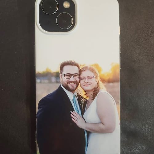 Customer photo review of Personalized Custom Picture Case
