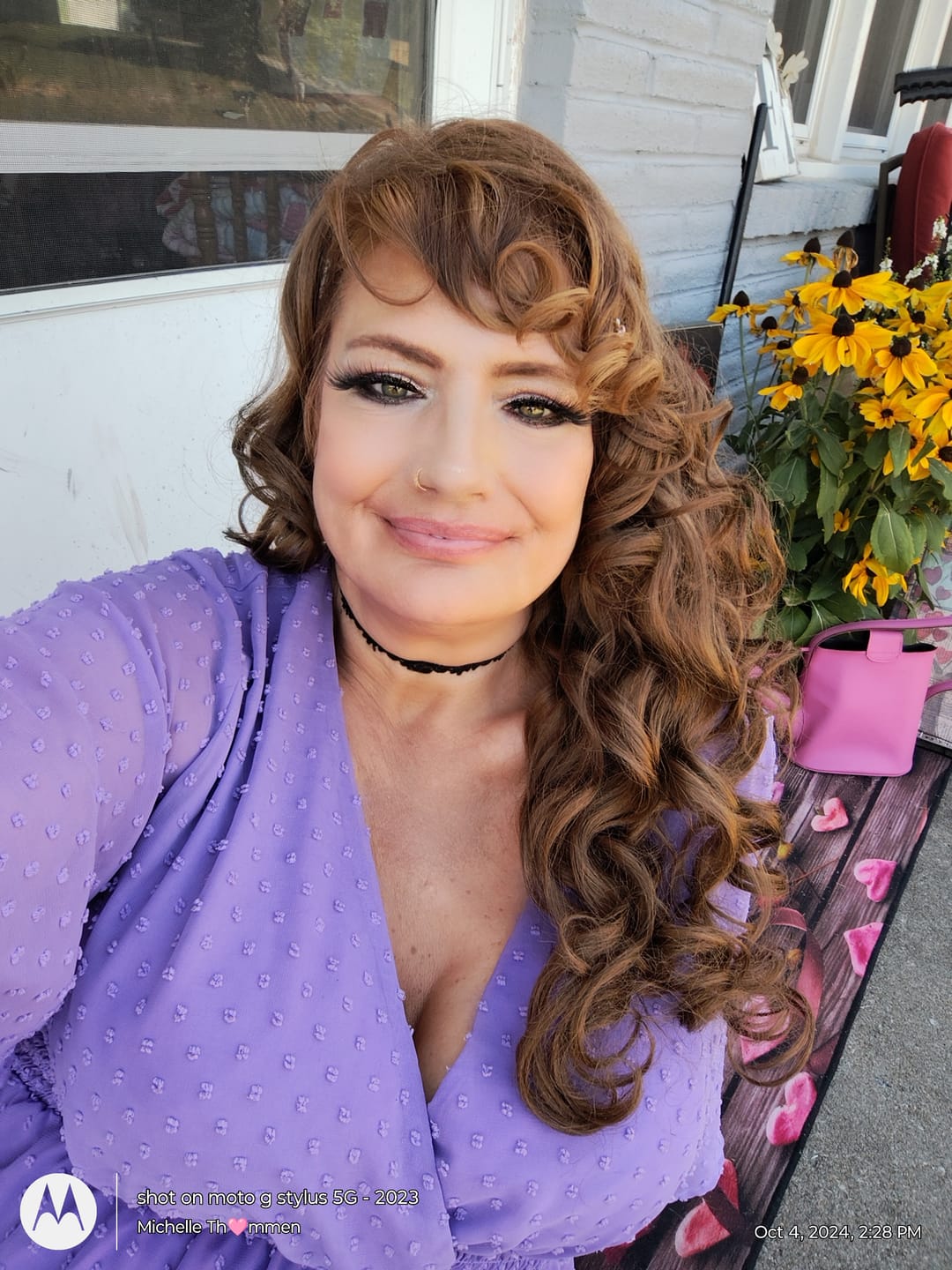 Customer photo review of Sensationnel Lulu Pony Synthetic Drawstring Ponytail - MAYA