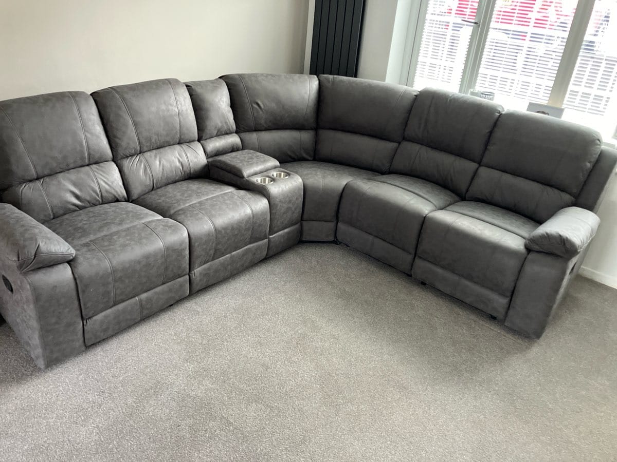Customer photo review of Beri Corner Sofa - Light Grey