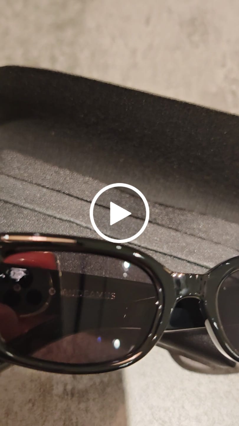 Customer video review of Jenn Oval Framed Sunglasses