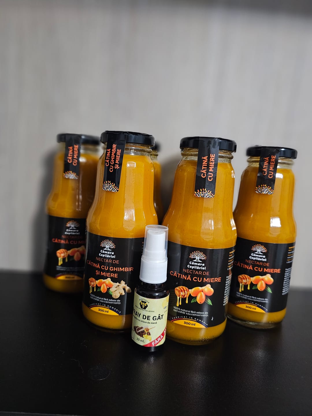 Customer photo review of Nectar de Cătină cu Miere - 5 sticle x 300ml