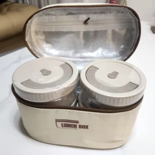 Customer photo review of Lunch Box - ערכת קופסאות אוכל שומרות חום קלות לנשיאה