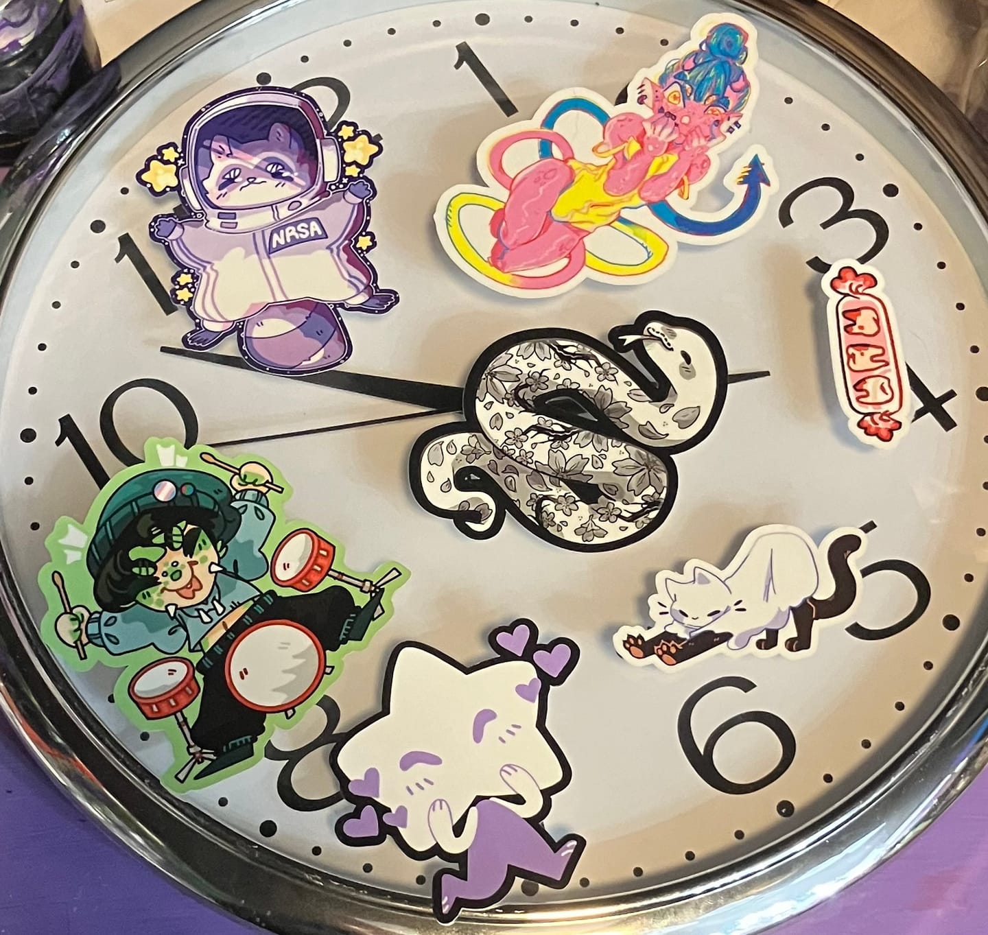 Customer photo review of Sticker Mystery Packs!
