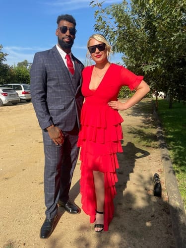 Customer photo review of Three-piece suit Tommy