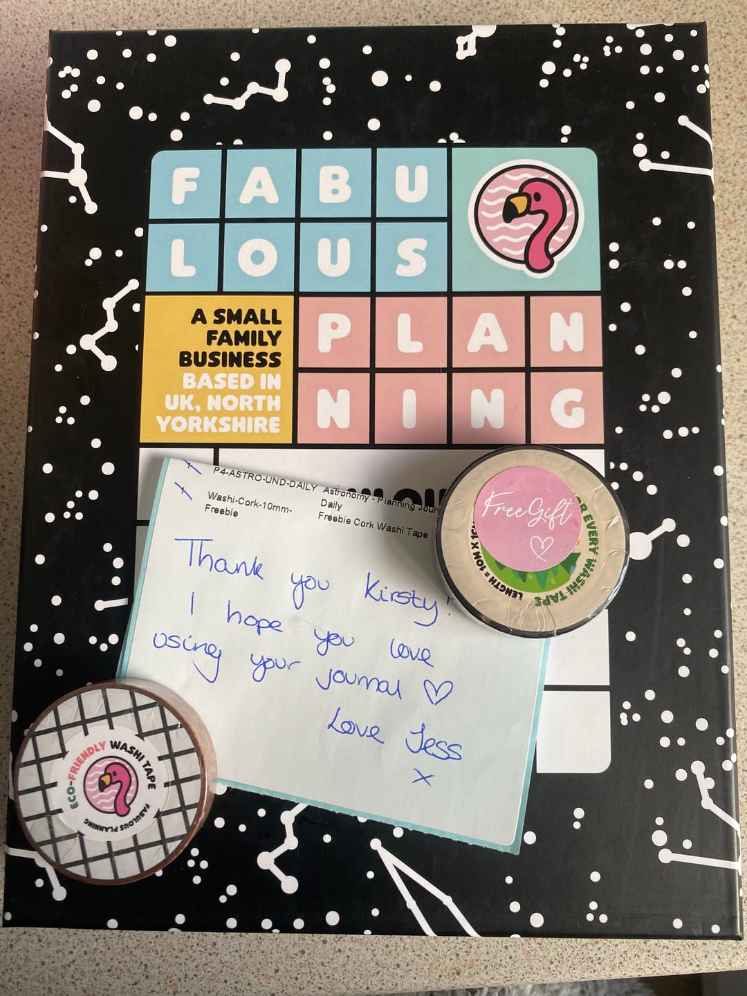 Customer photo review of Astronomy - Planning Journal