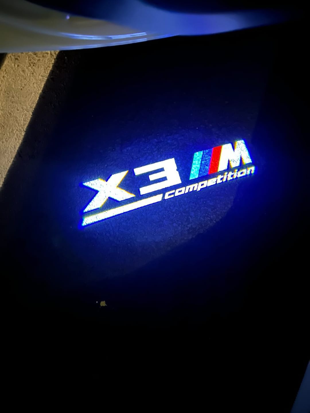 Customer photo review of BMW X SERIES DOOR LIGHTS