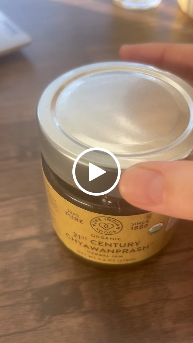 Customer video review of 21st Century Chyawanprash™ Herbal Jam, Certified Organic - 9.5 oz
