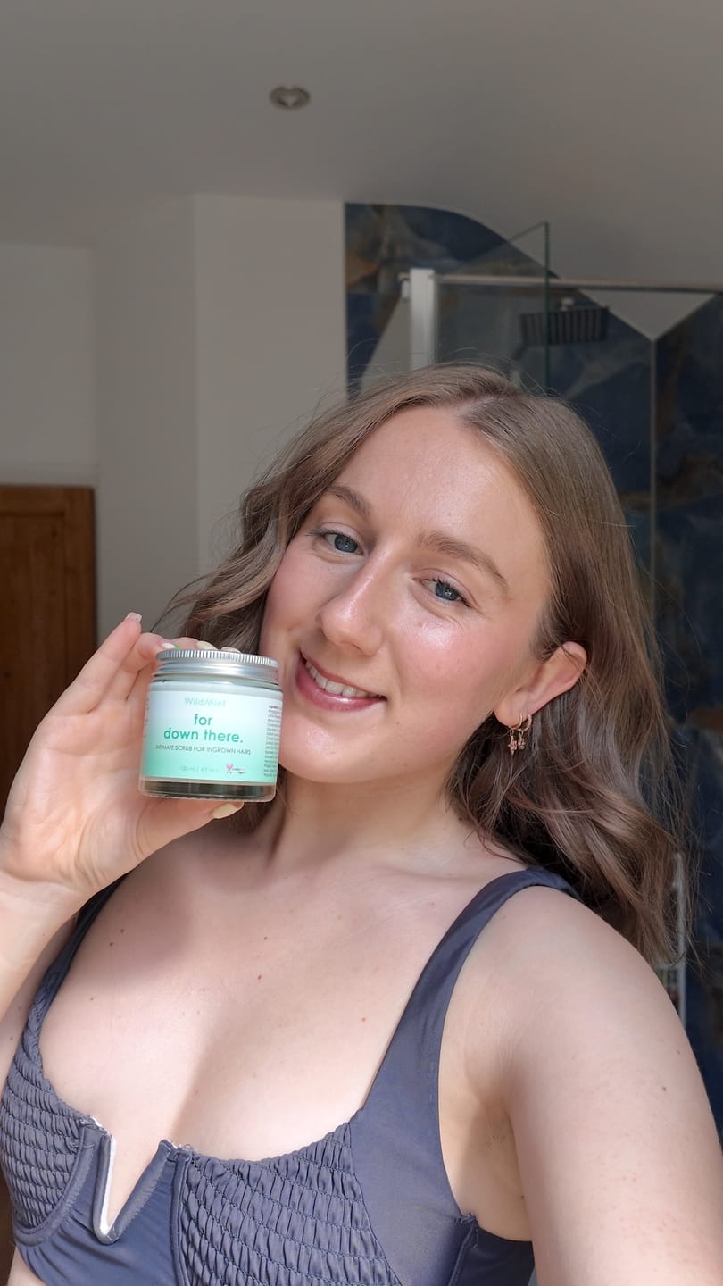 Customer photo review of Intimate Scrub