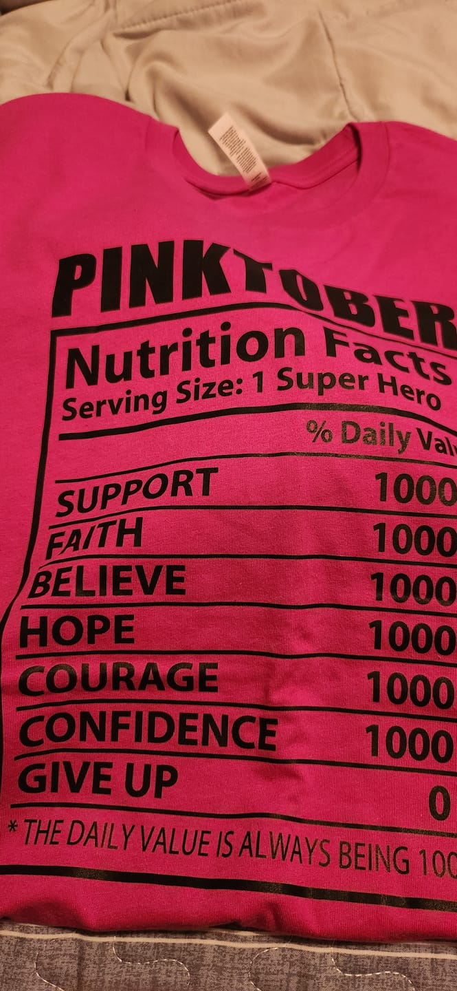 Customer photo review of Pinktober
