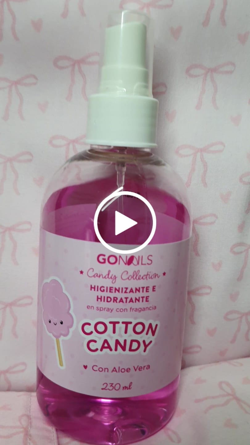 Customer video review of Higienizante e Hidratante de Manos y Pies - Cotton Candy