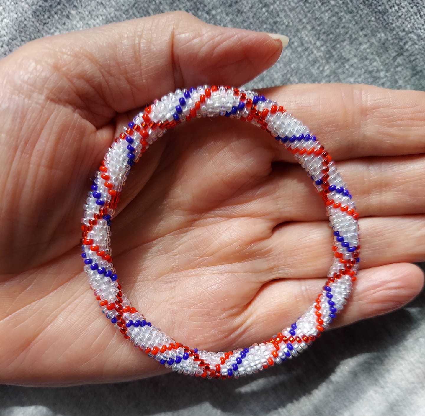 Customer photo review of Patriotic Plaid
