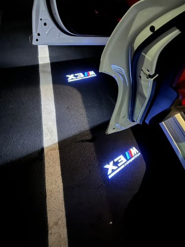 Customer photo review of BMW X SERIES DOOR LIGHTS