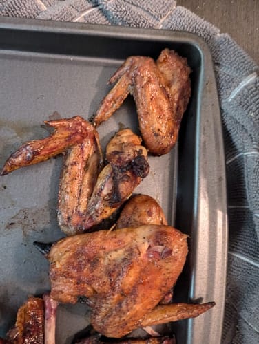 Customer photo review of Pasture-Raised Chicken Wings