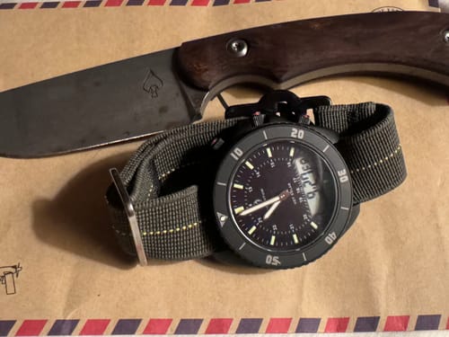 Customer photo review of The WOE-ZA Commando Strap (NEW!)