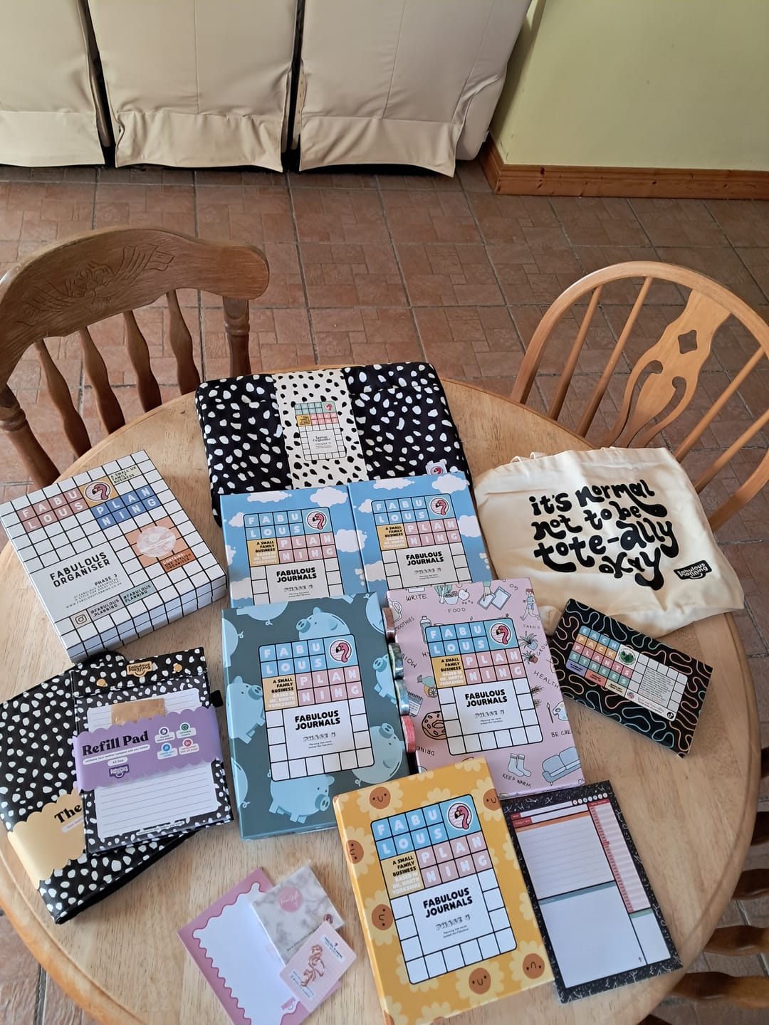 Customer photo review of Budget - Deluxe Life Journal