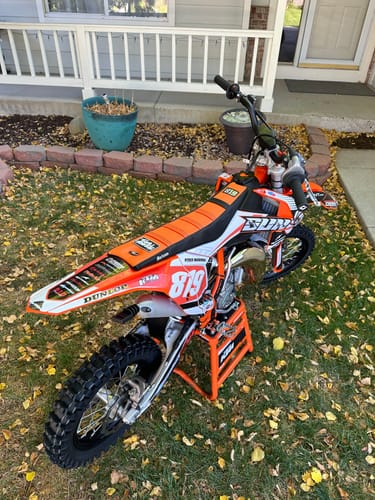 Customer photo review of Custom Seat Cover: 2016-2023 65SX