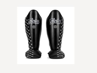 Customer photo review of Fairtex SP5 Competition Muay Thai Shin Guards