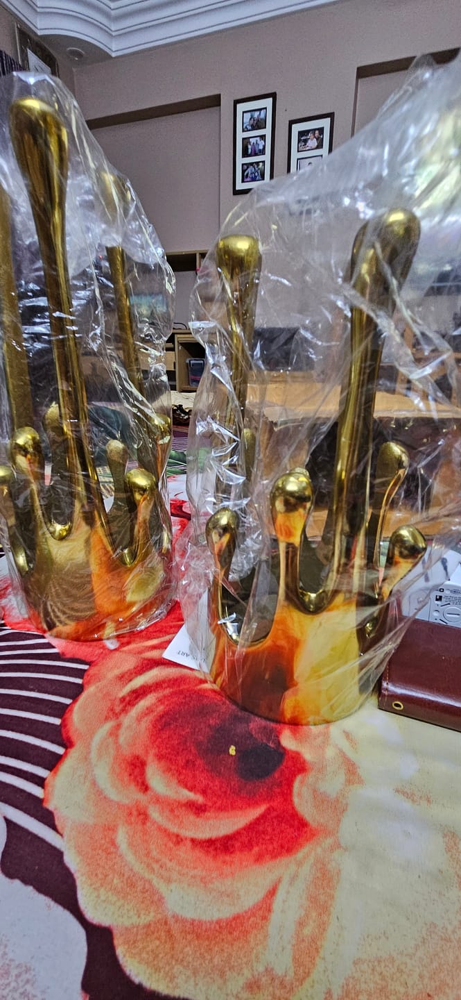 Customer photo review of Aurelia Candleholder Set of 3