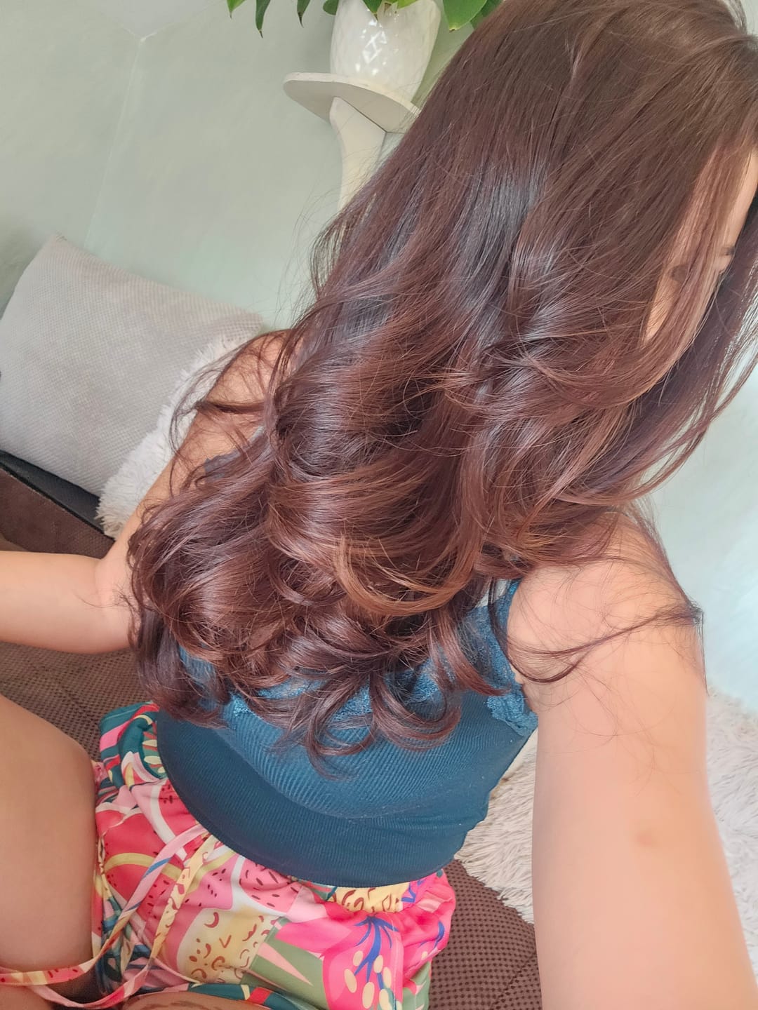 Customer photo review of Копринен серум за кристален блясък с органични масла и лечебни билки Doori Тайни от Изтока