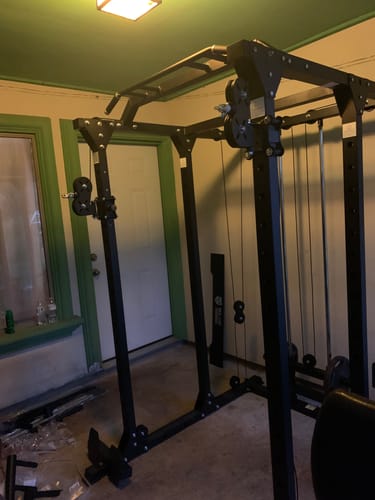 Customer photo review of Major Fitness PLM03 All-In-One Home Gym Power Rack