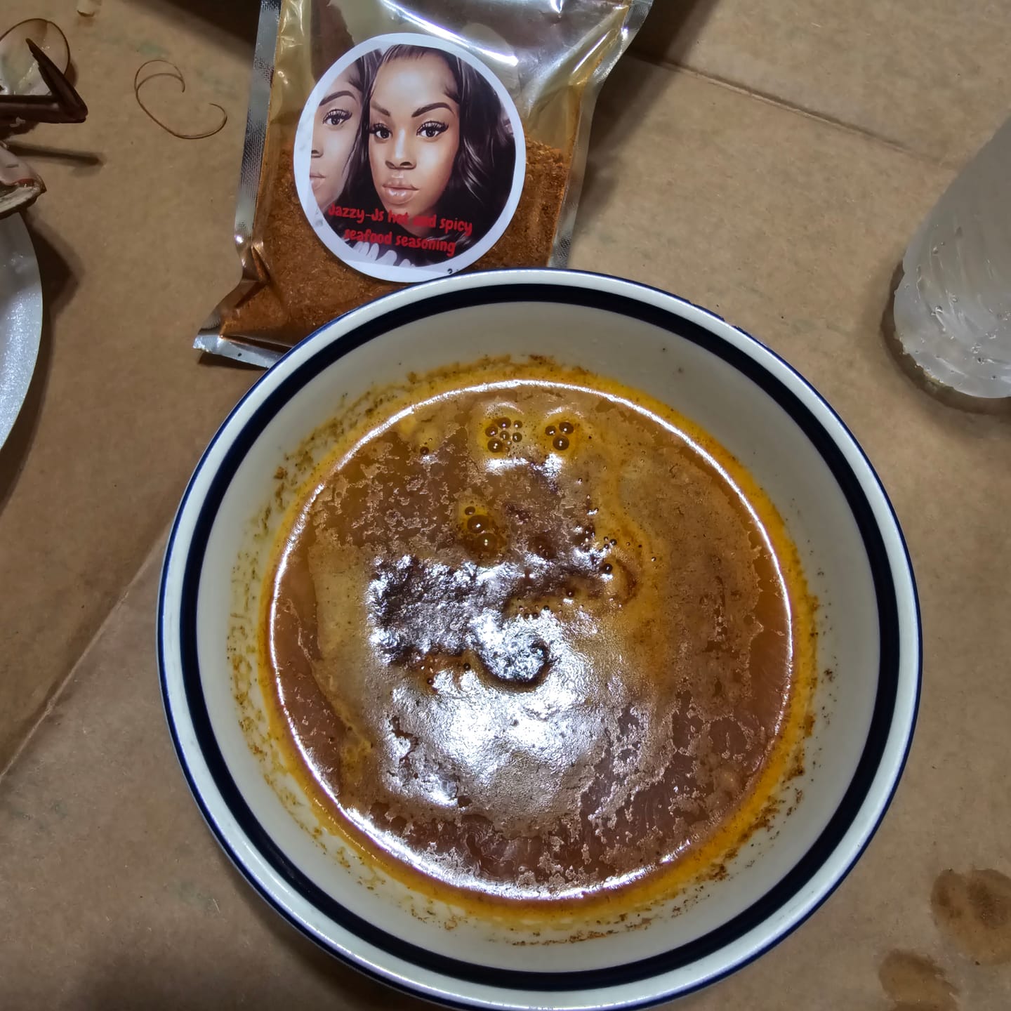 Customer photo review of JazzyJ’s spicy seafood seasoning 🥵 1pack