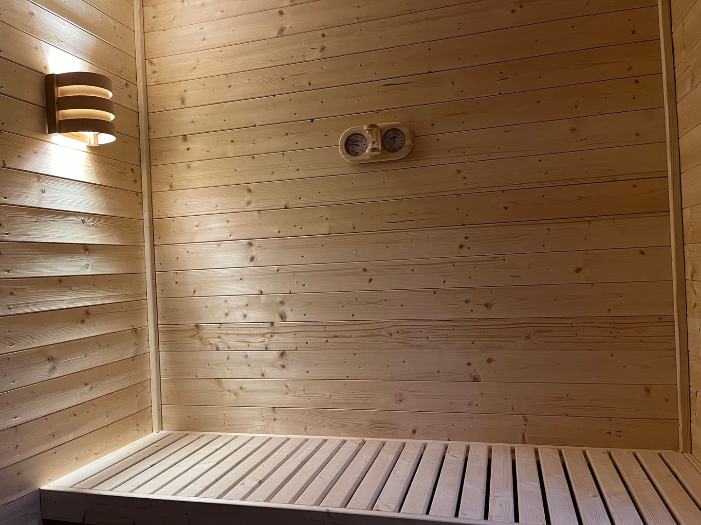 Customer photo review of Sauna Thermo-Hygrometer mit Sanduhr 3in1