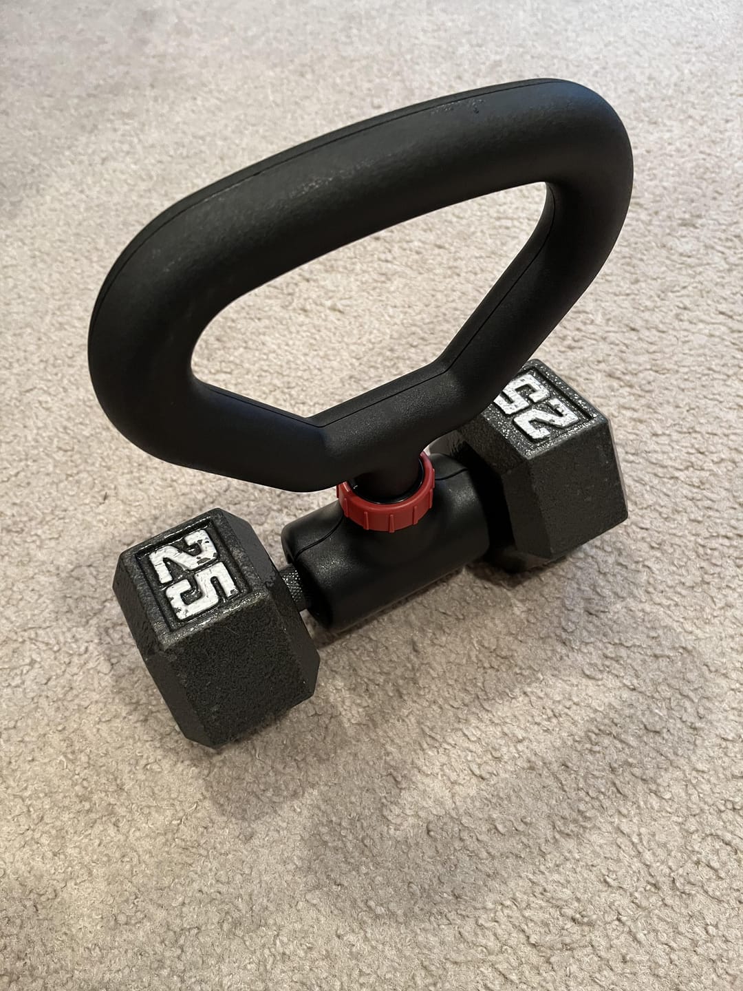 Customer photo review of Hyperbell Bundle: Bar, Kettlebell