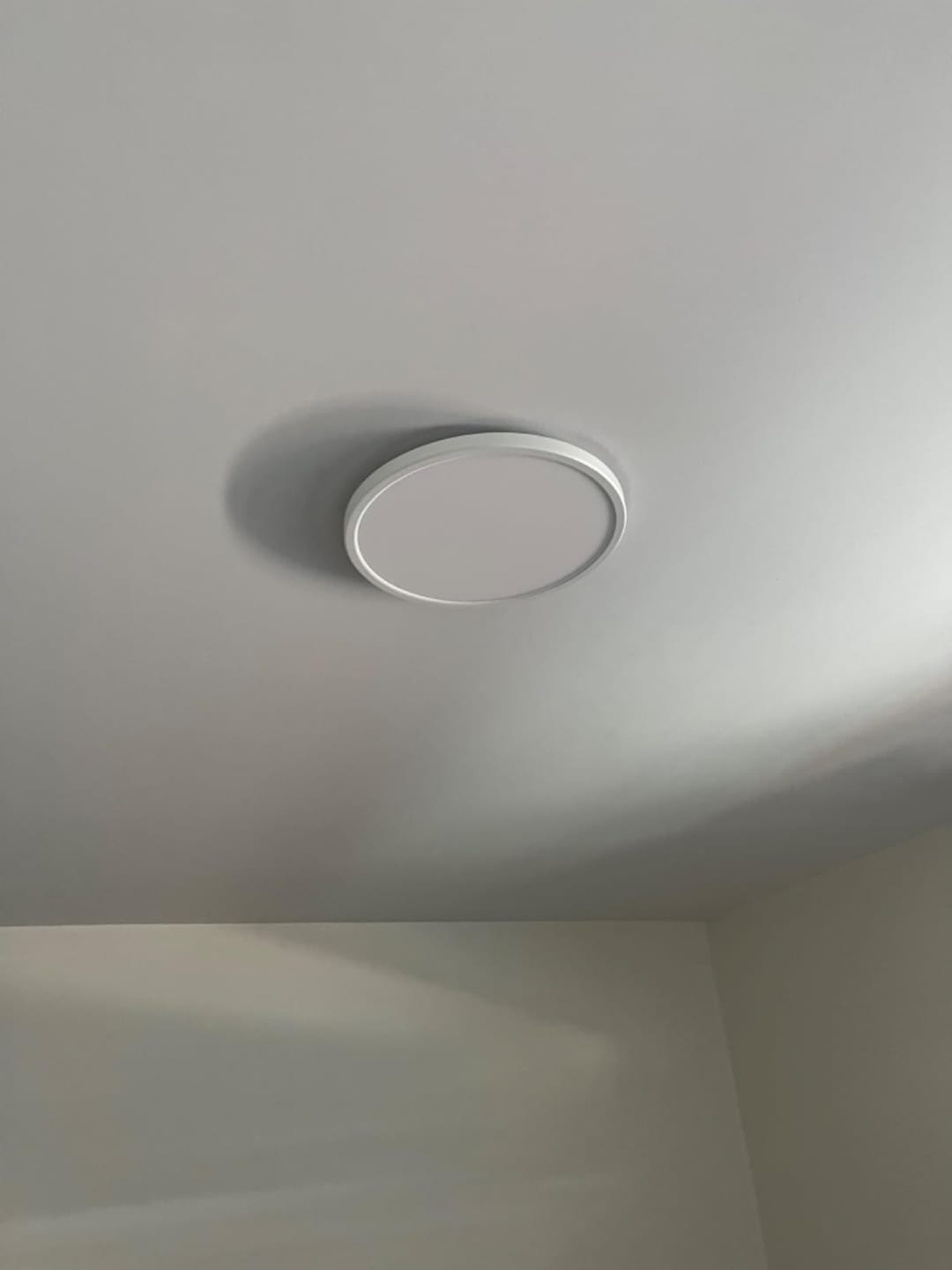 Customer photo review of WOMO Flat Round Flush Mount Ceiling Light-WM1024