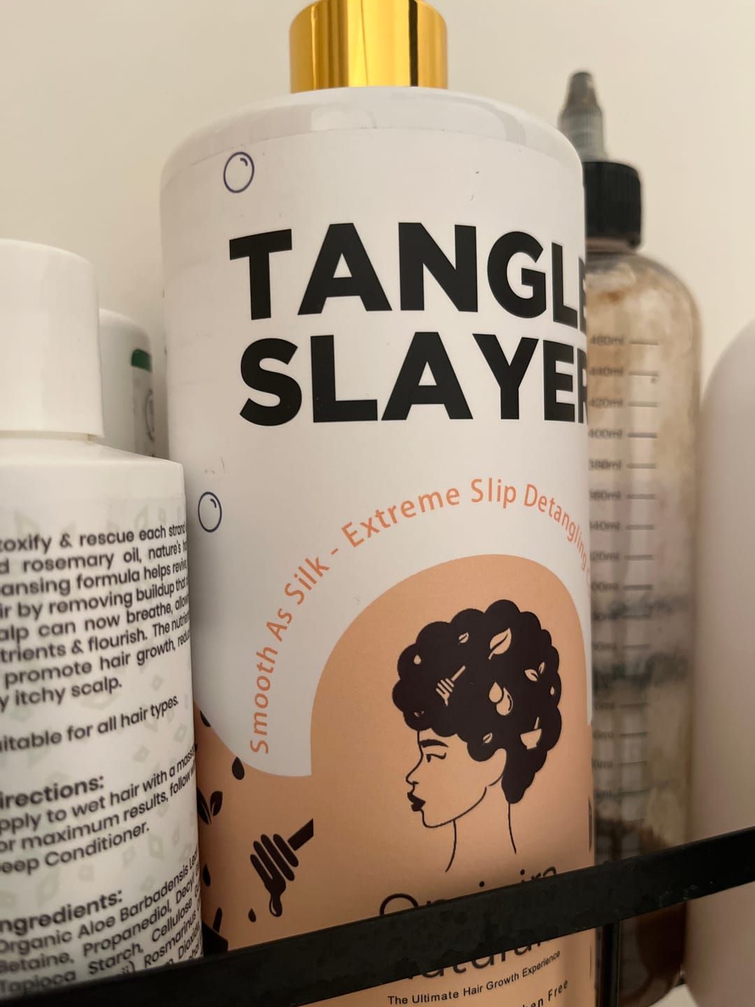 Customer photo review of Tangle Slayer - Extreme Slip Detangling Conditioner