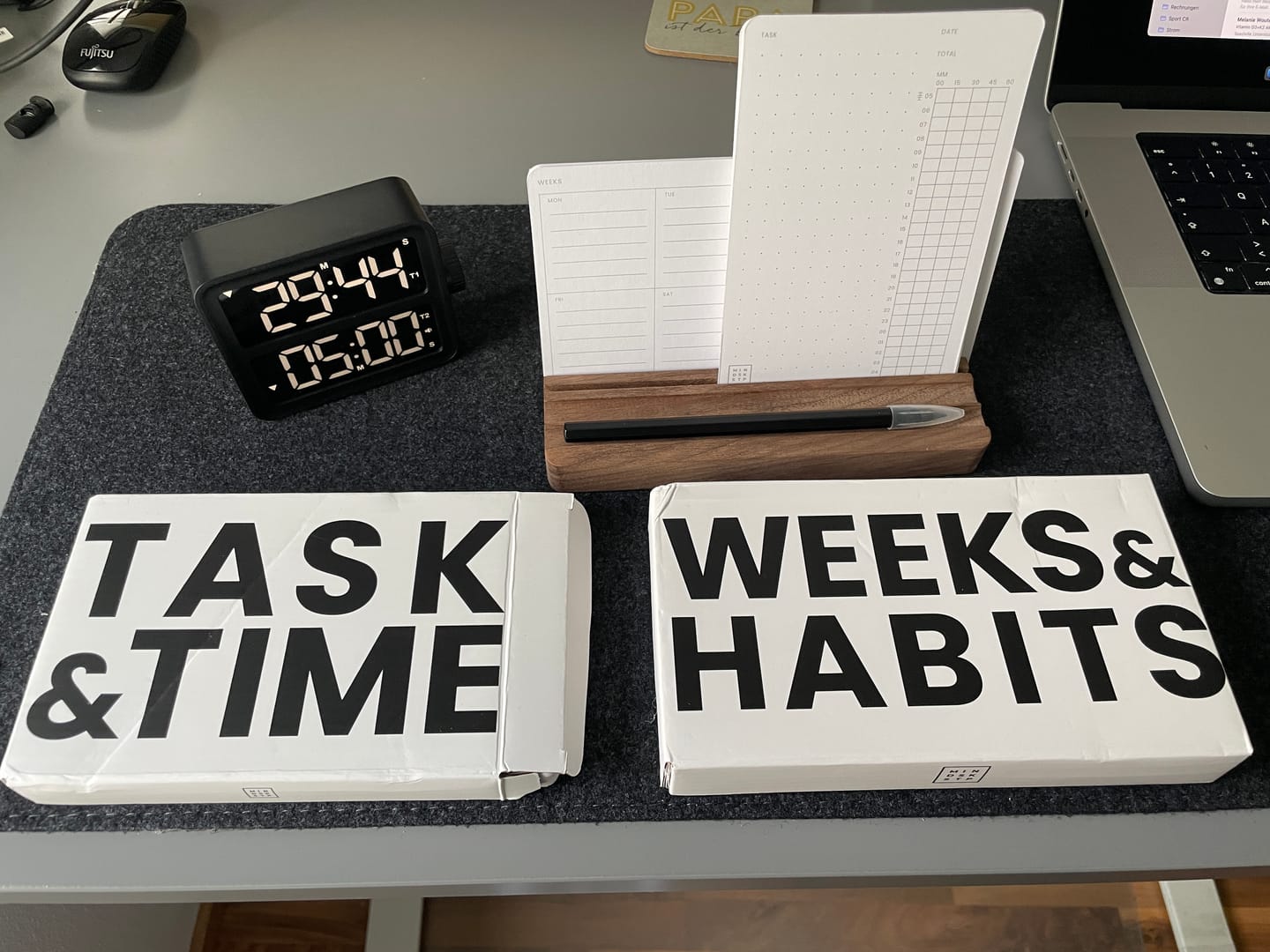 Customer photo review of Task & Time Cards