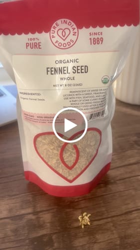 Customer video review of Fennel Seed, Certified Organic