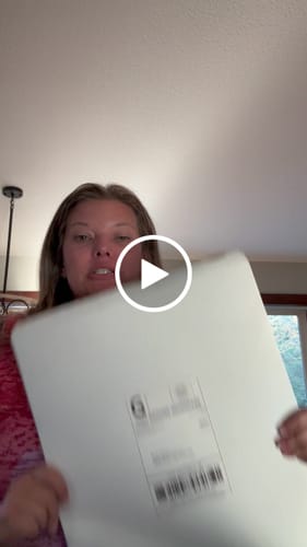 Customer video review of Custom UV DTF Transfers By Size
