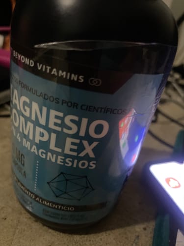 Customer photo review of Magnesio complex con 4 magnesios