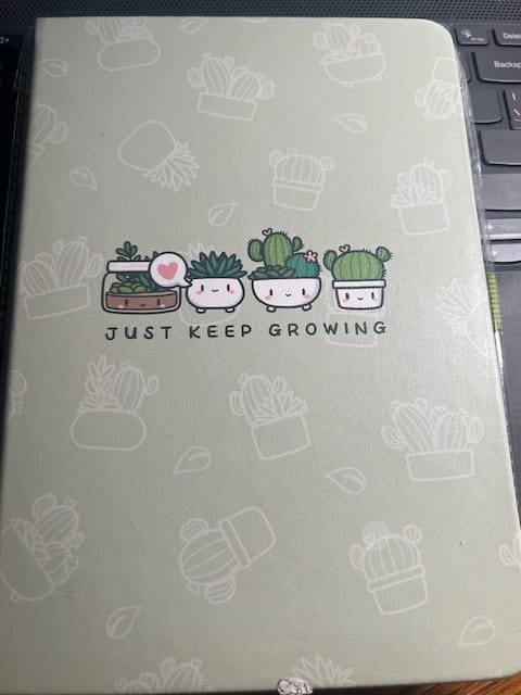 Customer photo review of Cozy Plants Journal