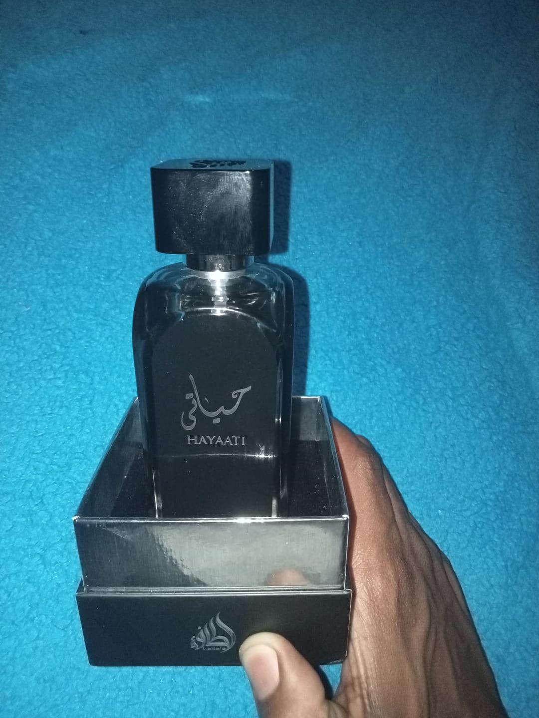 Customer photo review of Hayaati Lattafa Perfumes