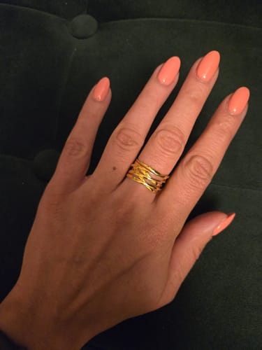 Customer photo review of "Branch" Ring