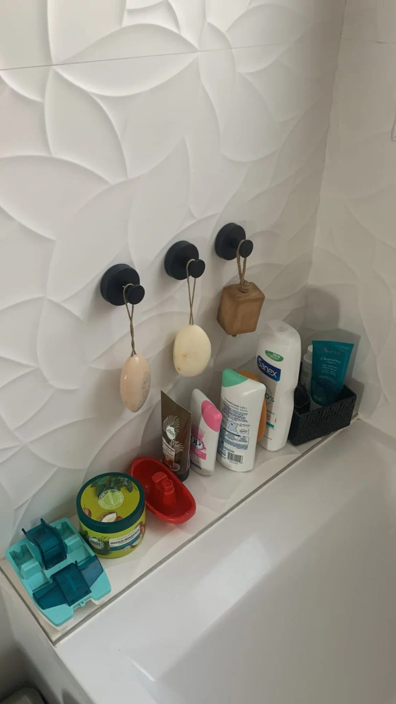 Customer photo review of Stainless Steel Secure Hooks