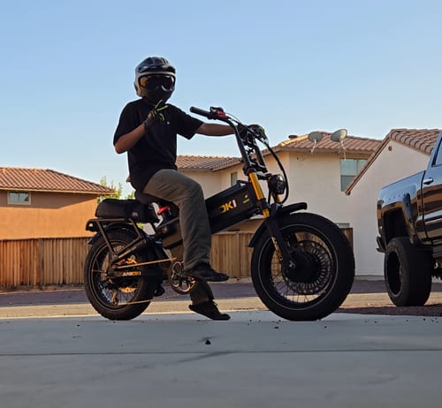 Customer photo review of A8 Pro Max 52V Dual Motor Ebike