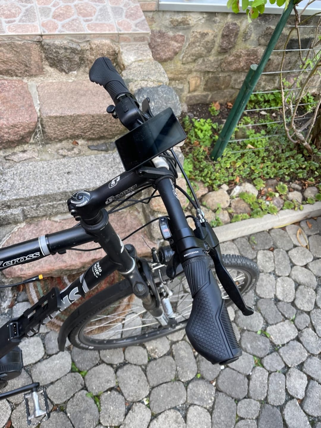 Customer photo review of Fahrradgriffe GripOne mit Comfort-Grip-Technologie